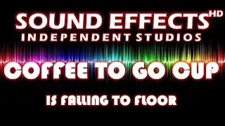 SFX - SOUND EFFECT: COFFEE TO CUP IS FALLING TO FLOOR- COFFEE TO GO BECHER F&Auml;LLT AUF DEN BODEN