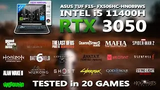 ASUS TUF F15- Intel i5 11400H + RTX 3050 Gaming Benchmark Test in 2026 | Is 4GB enough in 2026? |