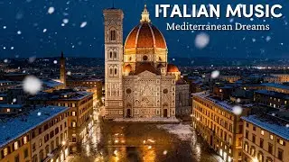 🎶 Italian Vibes & Mediterranean Music 🎶 Scenic Amalfi Coast & Lake Como Relaxation 4k