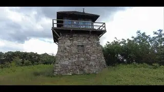 Hiking to High Knob Fire Tower - Brandywine, WV