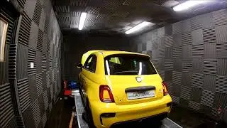 Abarth 595 Competizione Stage 2 with dyno runs!!! Pop and bang activated!!!