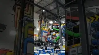 Inside Playfactore Manchester​⁠ #softplay #giantslide #football #zipline #vr @PlayFactore #zipwire