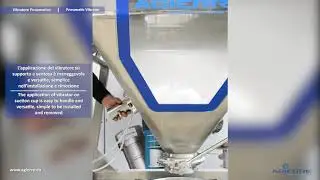 Pneumatic Vibrator with Suction Cup Mount - AGIERRE