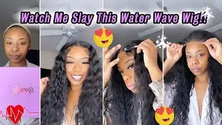 OMG!!! Gorgeous Water Wave HD Lace Wig!!! Ft. Upretty Hair
