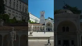 Udine. Поднимайтесь к Castello di Udine на бесплатном лифте.
