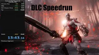 God of War Ragnarok Valhalla DLC Speedrun Any % : 13:43