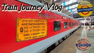 Hazrat Nizamuddin to Mumbai Central Train Journey via 12954 AK Tejas Rajdhani Express