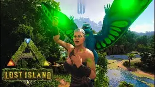 FINALLY TAMING THE SINOMACROPS & EXPLORING THE SNOW | Ark Survival Evolved Lost Island{EP4}