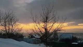 Невероятной красоты закат