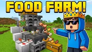 I Build Automatic Food Farm In Minecraft Survival @ArshuBlaze