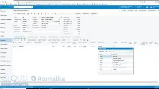 Acumatica - Enter an AP Bill