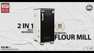 MICROACTIVE 2 in 1 MASALA AND GRAIN GRINDING / ATTA CHAKKI / DOMESTIC FLOURMILL