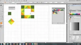 Quilt2 Sawtooth Square, Objects, Grids, Snap To, Copy, Delete Points