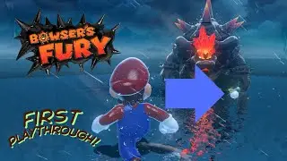 I killed black bowser 1 time in this video of Bowsers Fury!