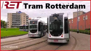 Cabinerit De Esch - Kipstraat - Rotterdam Centraal | RET Tram 21