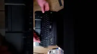 Разборка и чистка Toshiba Satellite C850