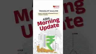 Daily Morning Update|28th January 2026 |#Nifty #Sensex #GlobalMarkets #FOMC #StockMarketIndia