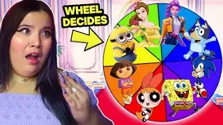 WHEEL DECIDES The CARTOON Character I HAVE To Make in DRESS TO IMPRESS!