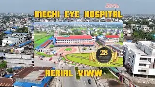 Mechi Eye Hospital | Aerial View #trending #shorts #topeyehospitalinnepal #aerialview