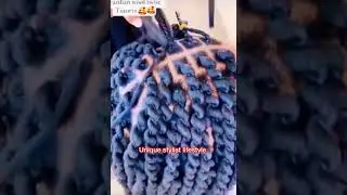 Brazilian wool twist tutorial 💕💕 #braids #hairstyles #hairbraids #hairstyle #haircare #braidstyles