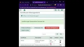 Install and Configure an SSL Certificate in #FreePBX 16