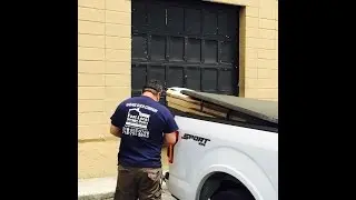 Garage Door Door Repair Long Island - Installing New Commercial Overhead High lift Door