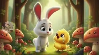 The Kind Little Bunny 🐰💖 | Moral Story for Kids | @White Bear