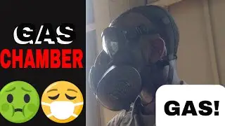 U.S ARMY SOLDIER REACTS to GAS CHAMBER