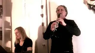 David Krakauer plays klezmer tune Der Gasn Nign with Kathleen Tagg From Home, May 2020