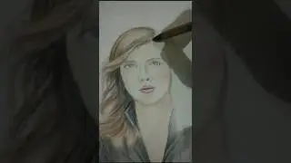 Black widow🔥💖 drawing 🔥😱|| Natasha 💖🔥😱#art #avangers #viral #youtubeshorts