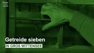 Windm&uuml;hle Gro&szlig; Wittensee: Wie kommt das Mehl in den Sack?