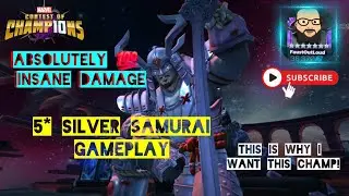 Silver Samurai Gameplay | 5⭐️ In Labyrinth Of Legends | MCOC