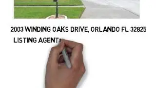 2003 Winding Oaks Drive Orlando FL 32825 Orlando Real Estate Property for Sale Villages of RIO PINAR