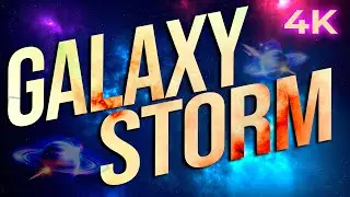 Galaxy Storm | ASMR | Universe eruptions in space caught on camera | Nebula Storm in the Night Sky