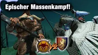 FINAL Battle Bretonnians vs Beastmen - Warhammer 3 Multiplayer Tournament 1v1