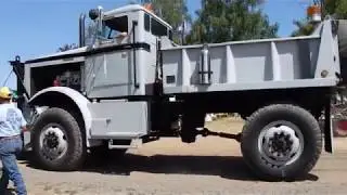 Hall Scott powered Oshkosh vintage snowplow