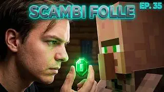 Oggi barattiamo con i villager - minecraft ep 35 #minecraft #divertente