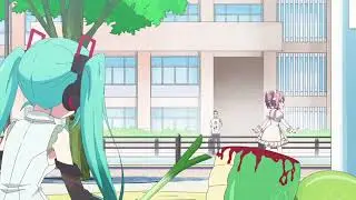 Tsun Tsun Hatsune Miku Slow Motion 0.25x
