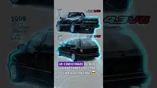 S10 V6 ou Blazer V6? Quem fazia mais sucesso na balada nos anos 90?