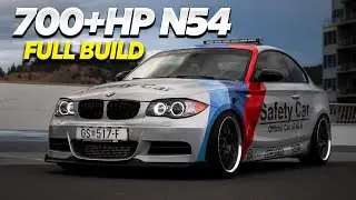 The Ultimate N54 Build: Engine Swap, Single Turbo, 8-Speed (START TO FINISH)