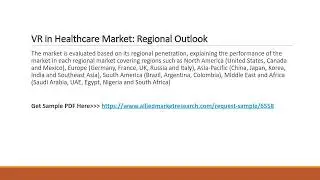 VR in Healthcare MarketGlobal Opportunity Analysis and Industry Forecast, 2019-2026