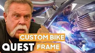 Custom Bike Frame For The Dave Thomas Foundation for Adoption | American Chopper