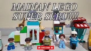 MAINAN LEGO SUPER SERU!!!!! Bermain di Rumah Jadi Betah