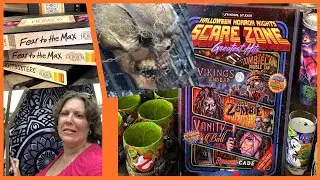 Halloween Horror Nights Universal Orlando Scare Zone Update & Merchandise | #HHN29
