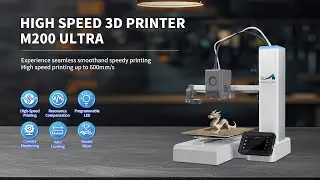 MALYAN M200 Ultra 3D Printer, Max 600mm/s High Speed Printing, Full-Auto Leveling with Camera