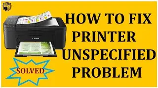 Printer Problem Fix UNSPECIFIED DEVICE on Windows | Printer Install Drivers