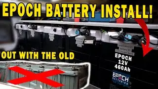 Epoch Lithium Battery Install on a Catamaran! - Part 2 - Ep. 36