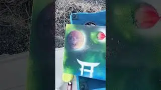 Not as expected😱very difficult#drawing#art #simple #galaxy #spraypaint #japan #nightcore #shortvideo