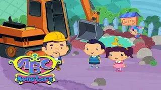 ABC Monster : Where is Q-Monster? #abcmonsters #songsforkids #alphabetsongs