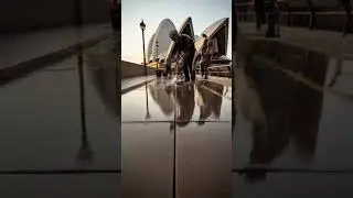Satisfying Before & After Cleaning #shorts #SydneyOperaHouse